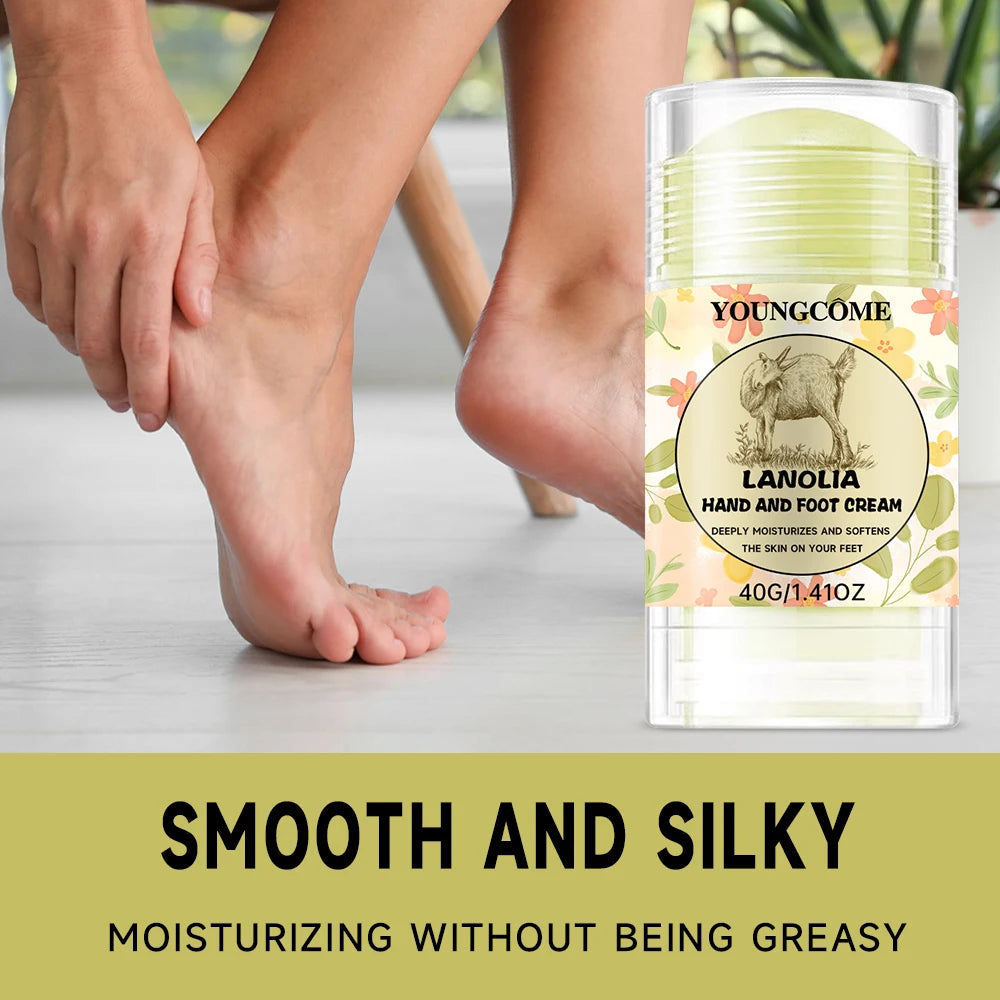 LANOLIA Hand & Foot Cream 40g – Lanolin & Hyaluronic Acid Hand & Foot Cream Qst