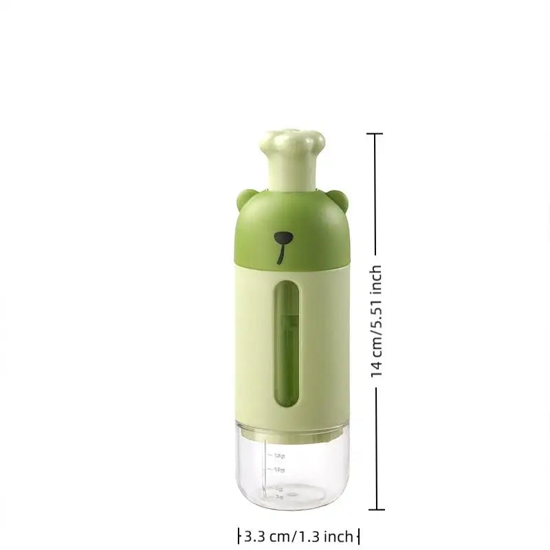 Quantitative Salt Shaker Canister – Moisture-Proof Dispenser Salt Shaker Canister Qme