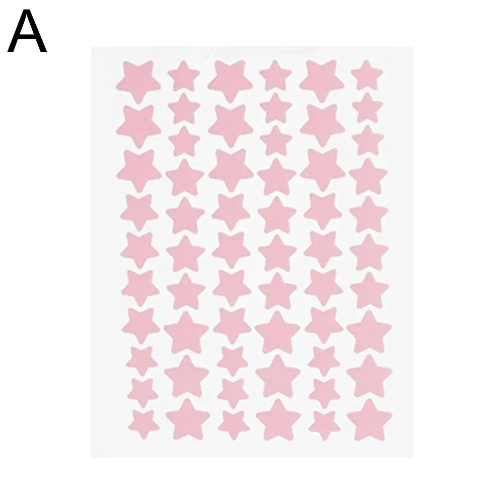 Invisible Star Shape Acne Patches – Waterproof Cover | Qme Acne Cover Patch Qme Pink CN