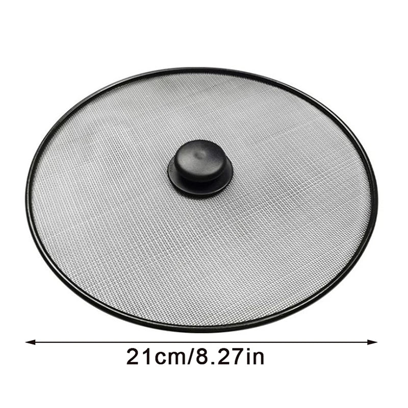 Fine Mesh Splatter Screen Guard Lid for Frying Pans | Qme Splatter Screen Qme 21cm