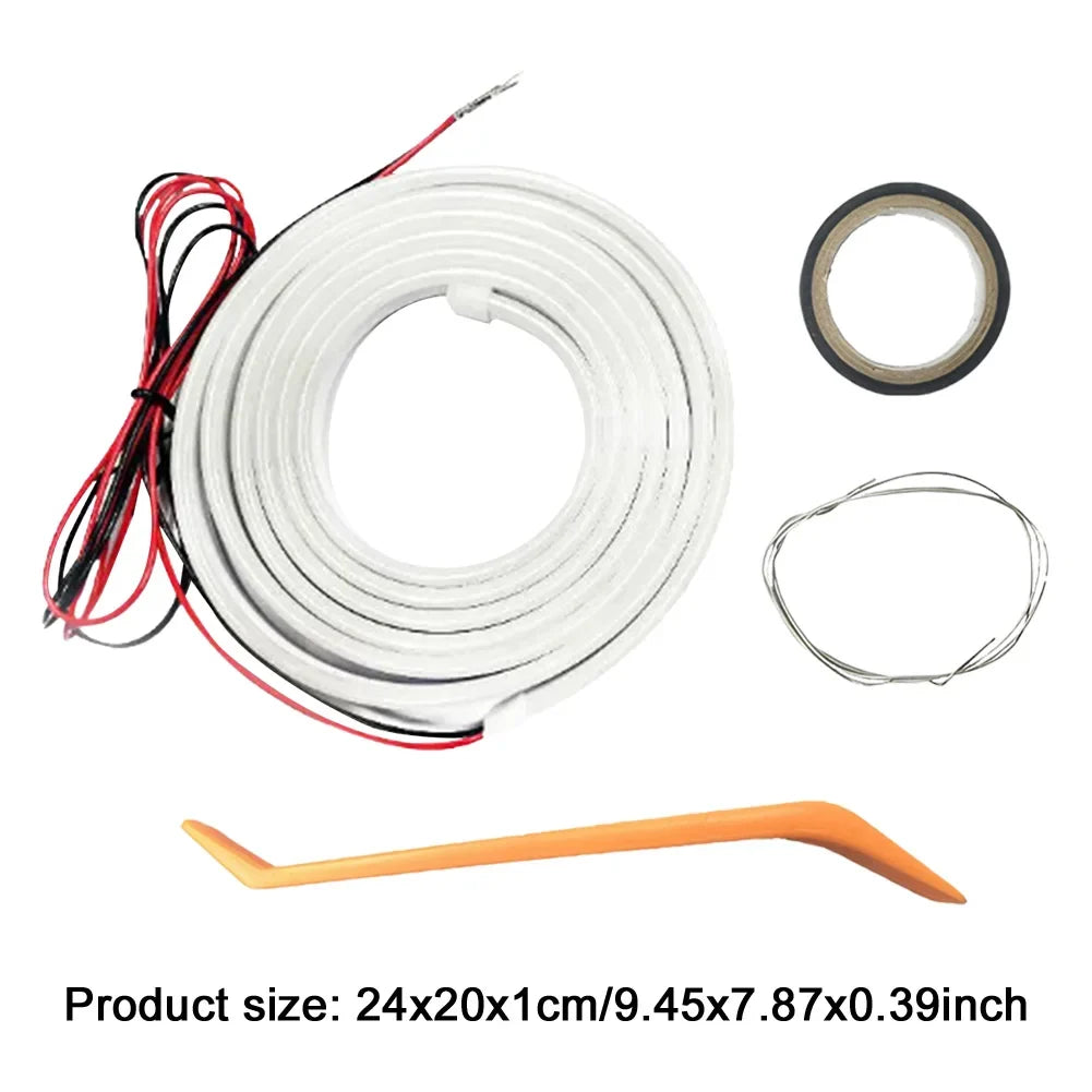 LED Car Trunk Ambient Light Strip | 7 Colors, Universal Fit Car Ambient Light Strip Qme