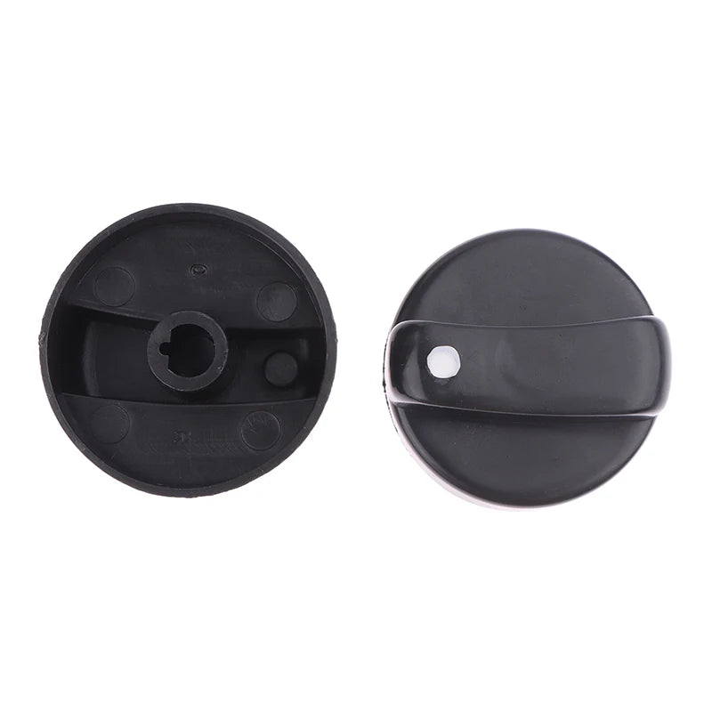 2-Pack Universal Black Gas Stove Control Knobs – DIY Stove Replacement Knobs Qst