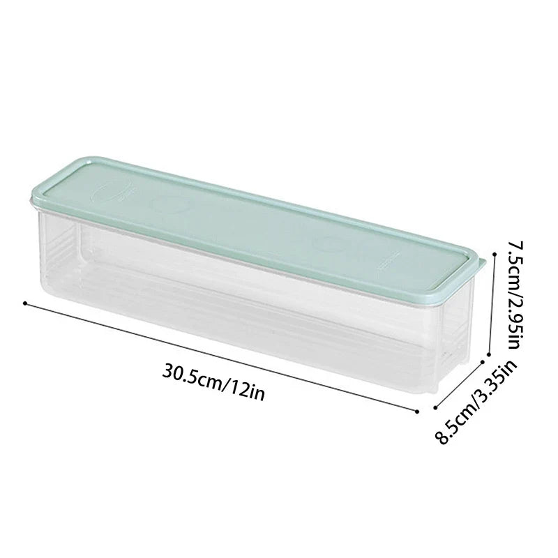 Airtight Long Rectangular Plastic Food Storage Container Food Storage Container Qme