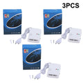 Wall Mounted Gas Detector & Leak Alarm – Propane & Methane Gas Leak Detector Qme 3PCS