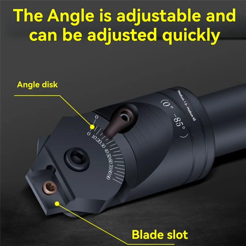 Adjustable 0-85° Chamfering Milling Cutter | 42CrMo C25 Chamfering Milling Cutter Qme