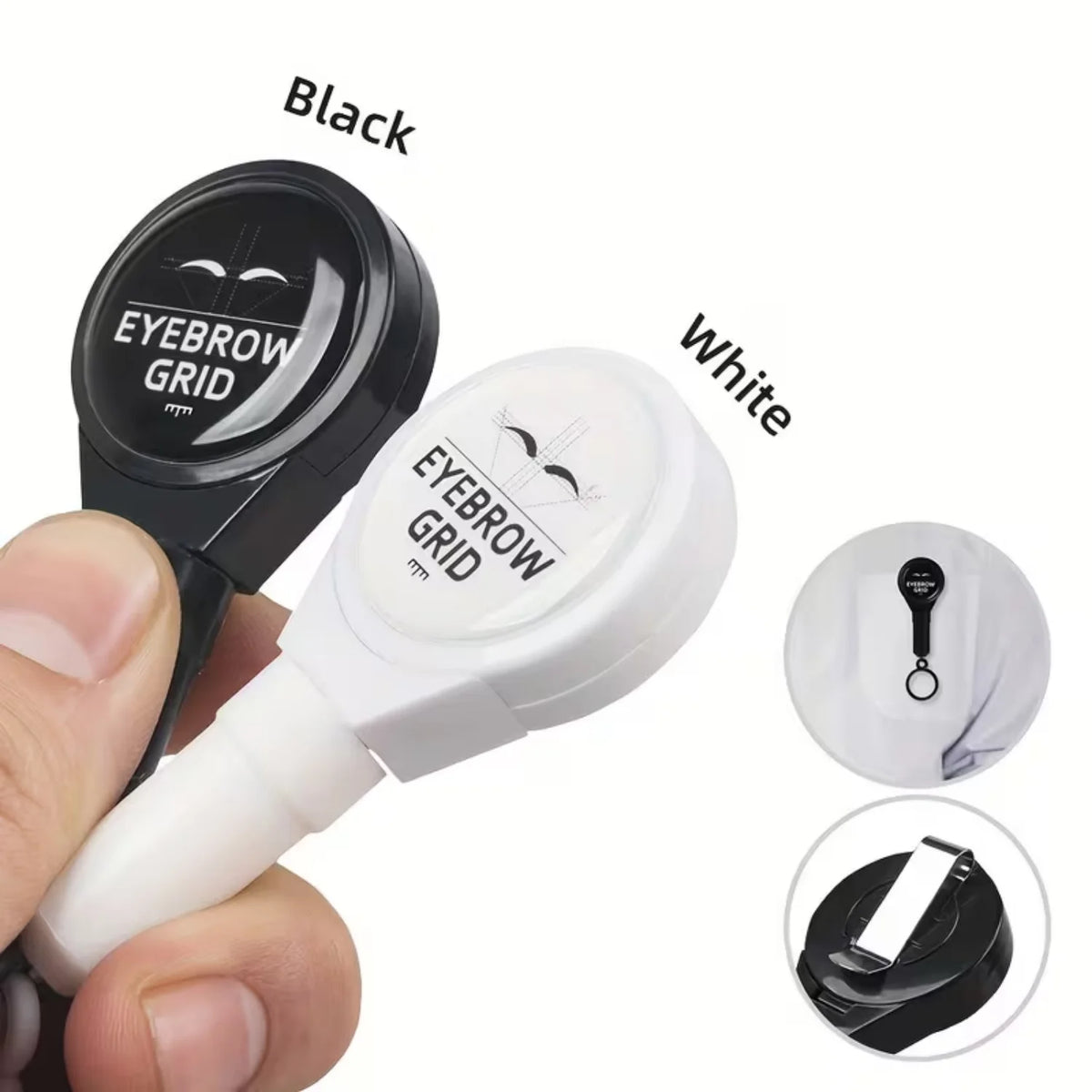 PMU Brow Mapping String – Pre-Inked Retractable Eyebrow Marker Brow Mapping Tool Qst