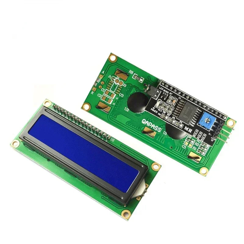LCD1602 16x2 Character LCD Module I2C IIC Interface 5V LCD Display Module Qme