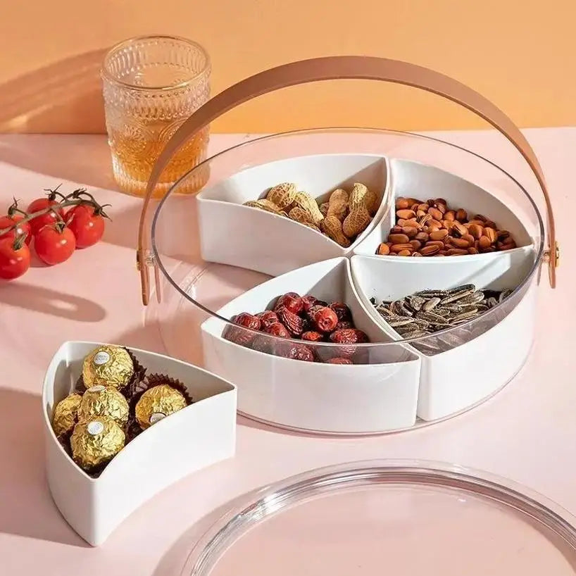 Transparent Dried Fruit & Snack Storage Box with Sealed Lid Snack Storage Box Qme