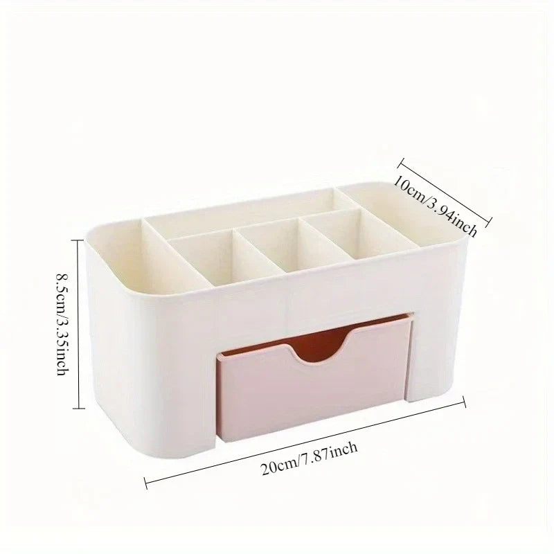 Nordic Multi-Layer Makeup & Jewelry Drawer Storage Box Cosmetic Storage Box Qme