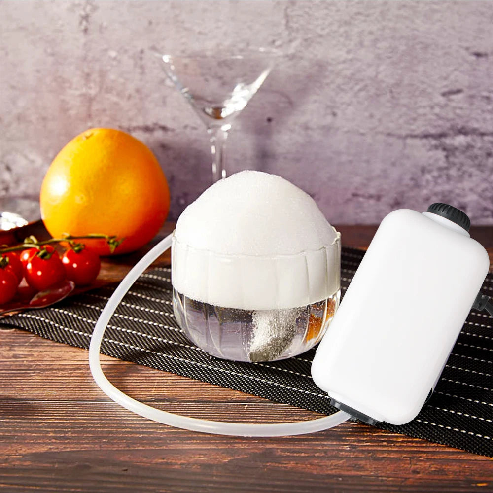 BORUIT Portable Food Foam Generator – Molecular Cooking Tool Food Foam Generator Qst