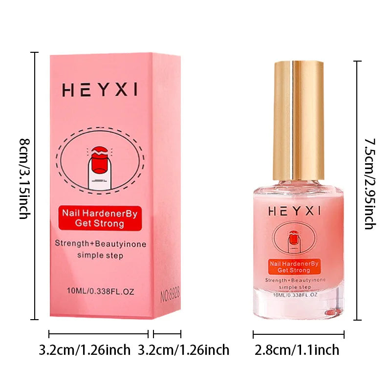 Natural Pink Nail Polish Hardener – Lasting Luster & Smooth Finish Nail Polish Hardener Qme