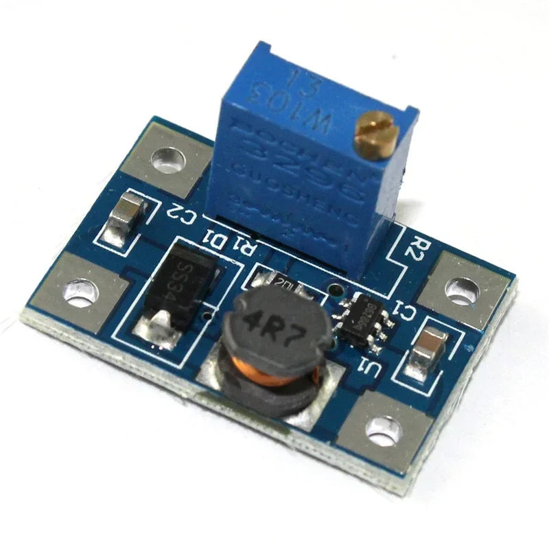 DC Adjustable Step-Up Boost Converter Power Module – Up to 28V Boost Converter Module Qme