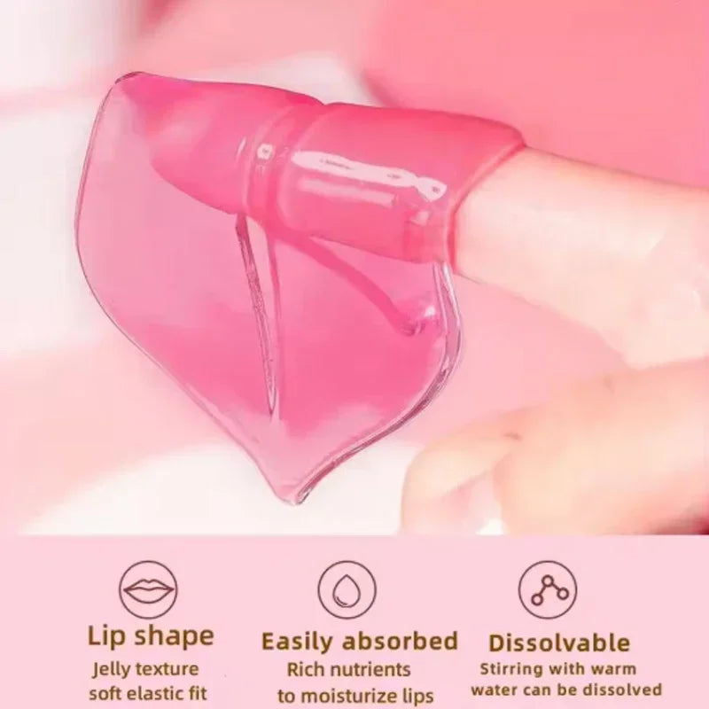 Crystal Collagen Lip Masks Hyaluronic Acid – 20 Pack Lip Mask Treatment Qme