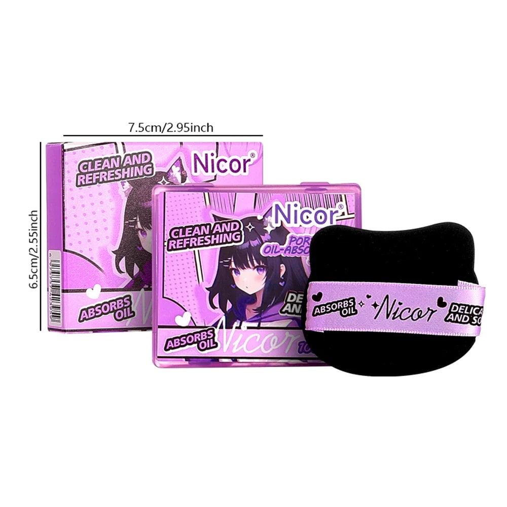 100-Sheet Oil Absorbing Blotting Papers – Portable Compact Facial Blotting Papers Qme