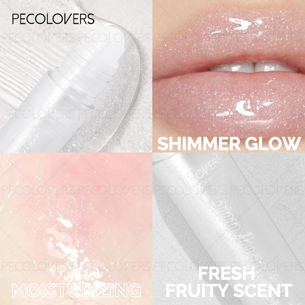 Vibrant Colors Lip Glaze Gloss – Moisturizing Long-Lasting Balm Lip Glaze Gloss Qme