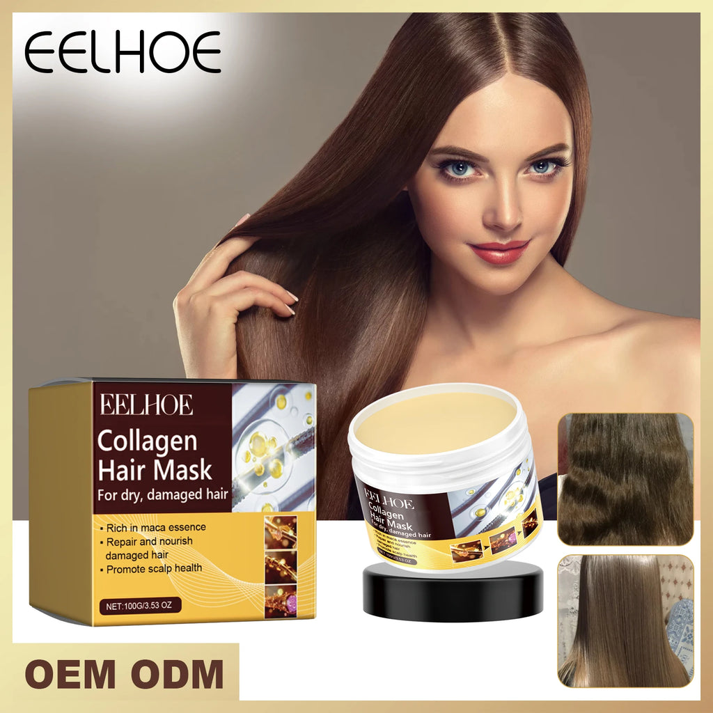 Eelhoe Collagen Hair Mask – Deep Conditioning Treatment 100g Deep Conditioning Hair Mask Qst 100gBoxed