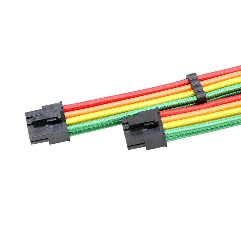 ATX 24-Pin 8-Pin Power Adapter Converter Cable – VGA Extension PC Power Cable Qme