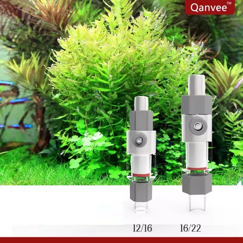 Qanvee CO2 Diffuser Atomizer Reactor for Planted Aquariums CO2 Aquarium Reactor Qme