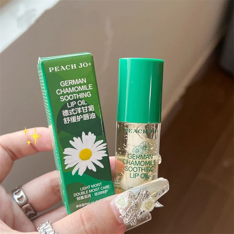 Chamomile Lip Essence Balm – Nourishing Moisturizing Gloss Lip Gloss Balm Qme