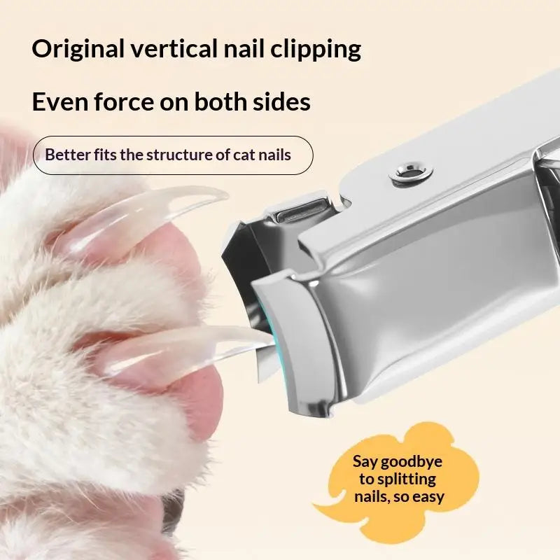 Professional Pet Nail Scissors – Safe Cat & Dog Grooming Trimmer Pet Nail Trimmer Qme