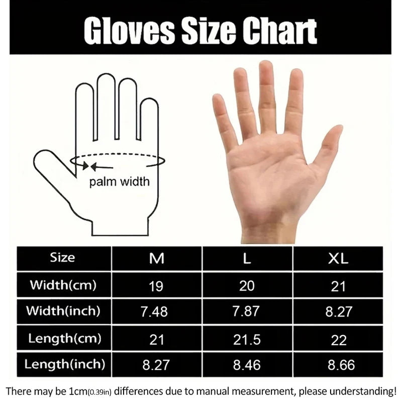 Winter Cycling Gloves | Touchscreen & Non-Slip | 4 Sizes Cycling Gloves Qme