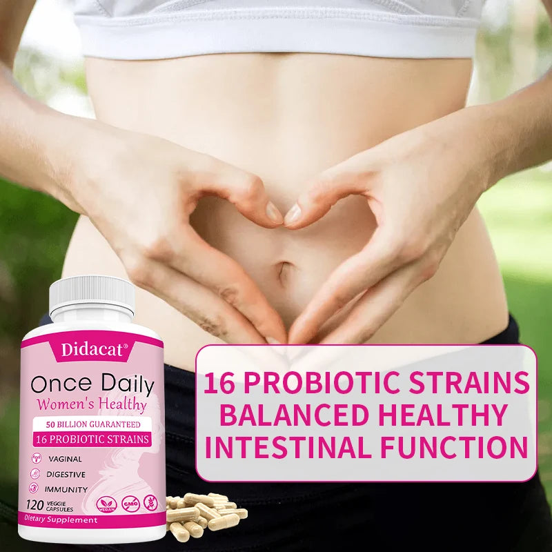 Women's Probiotic & Prebiotic Supplement – 50 Billion CFU Probiotic Supplement Qst