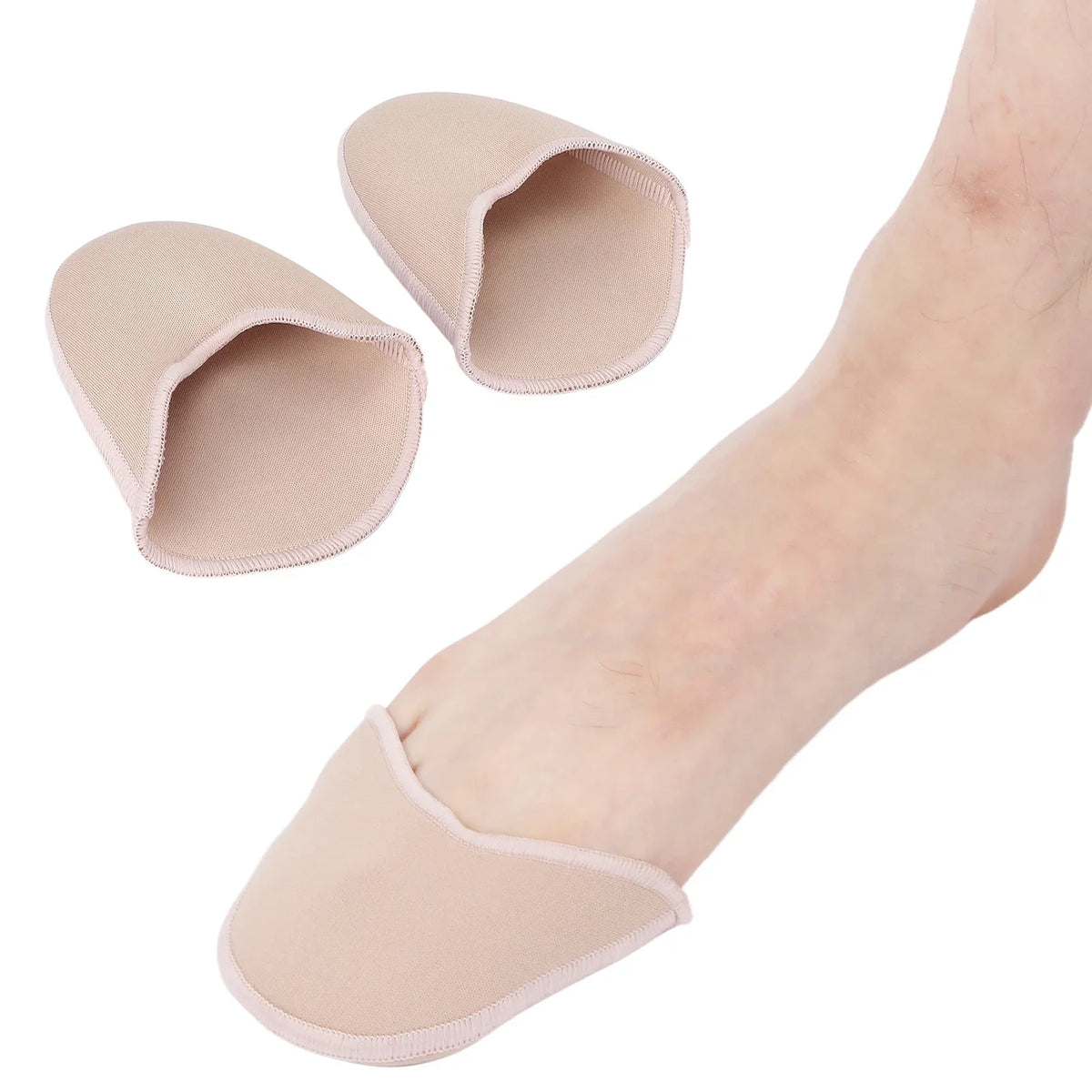 Ballet Pointe Toe Protector Insoles – Dance & Running Cushion Toe Protector Insoles Qme