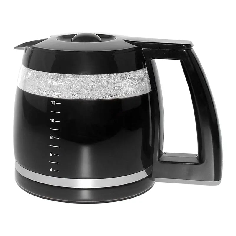 MiLESEEY 14-Cup Borosilicate Glass Coffee Carafe for Cuisinart Glass Coffee Carafe Qst