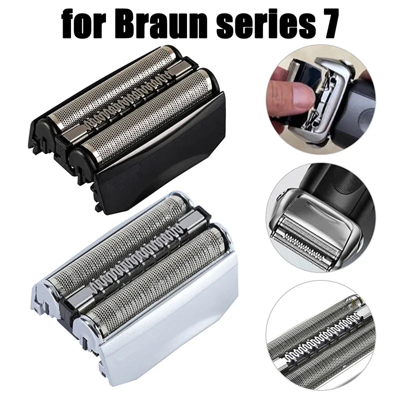 Braun Series 7 Replacement Shaver Heads 70B 70S Compatible Shaver Replacement Head Qme