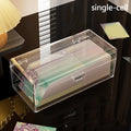 Kpop Photocard Storage Box – Transparent Card Case Organizer Photocard Storage Box Qme A