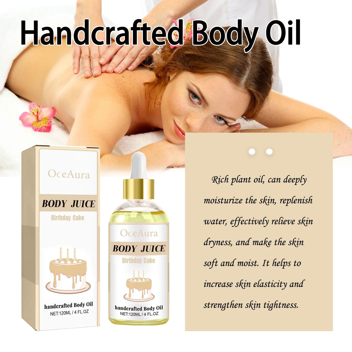 Sweet Fragrance Body Oil – Moisturizing Multi-Scent Formula Moisturizing Body Oil Qme