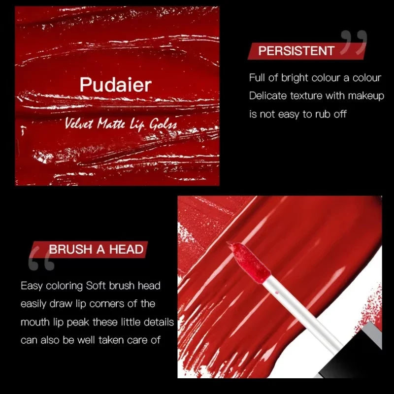 17-Shade Matte Liquid Lipstick – Long-Lasting Lip Color | Qme Matte Liquid Lipstick Qme