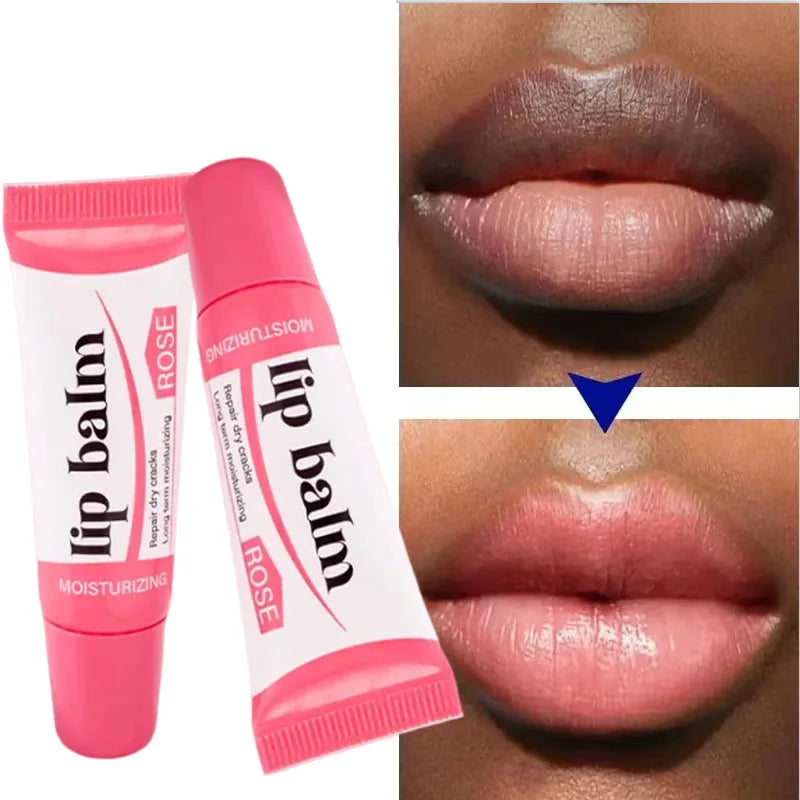 Lip Brightening Balm Mask – Exfoliating & Moisturizing Gloss Lip Balm Mask Qme