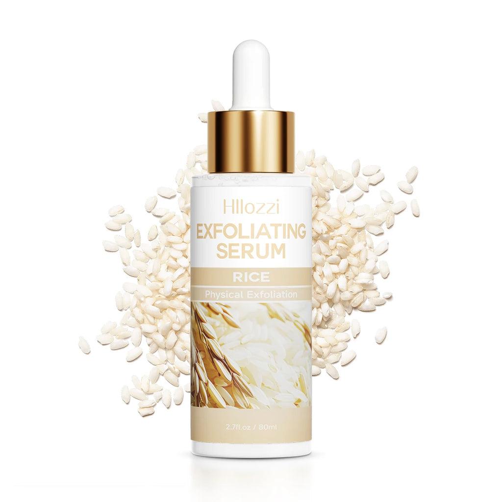 Rice & Black Rice Exfoliating Gel – Deep Cleanse & Moisturize Face Exfoliating Gel Qst rice gel 80ml