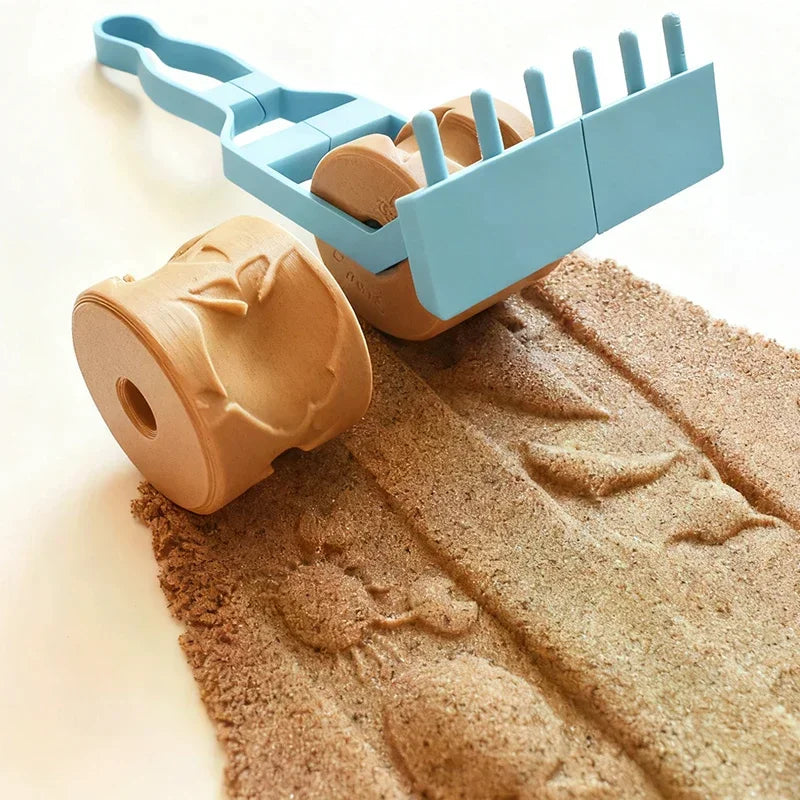 Sand Texture Rollers – Footprint & Shell DIY Art Stamp DIY Art Stamp Roller Qme