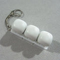 Bread Design Fidget Keycap Keychain – 24 Colors | Qme Novelty Fidget Keychain Qme With lights C