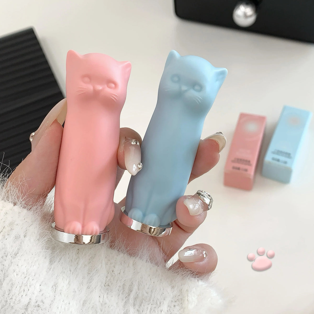 Milk Cat Care Moisturizing Lipstick – 5 Shades, Long-Lasting Moisturizing Lipstick Qme