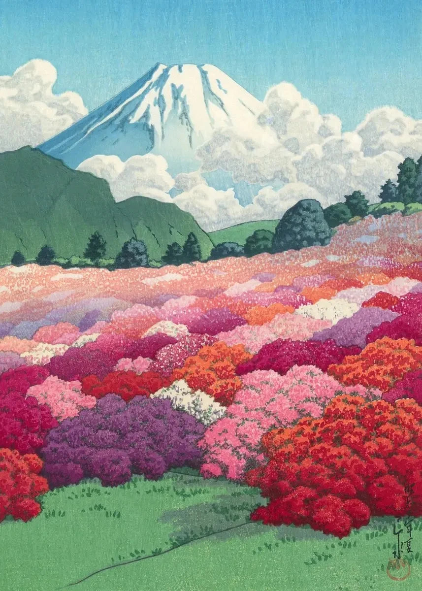Kawase Hasui Japanese Landscape Canvas Poster | Wall Art Print