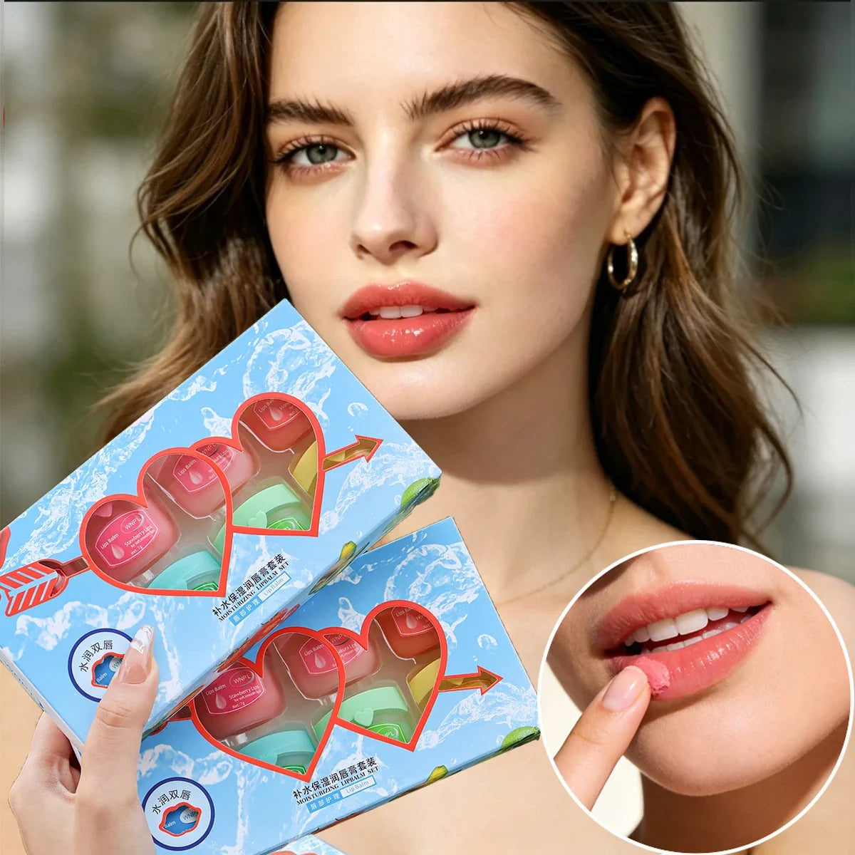 Fruity Moisturizing Lipstick | Lustrous Natural Ingredient Lip Color Moisturizing Lipstick Qme