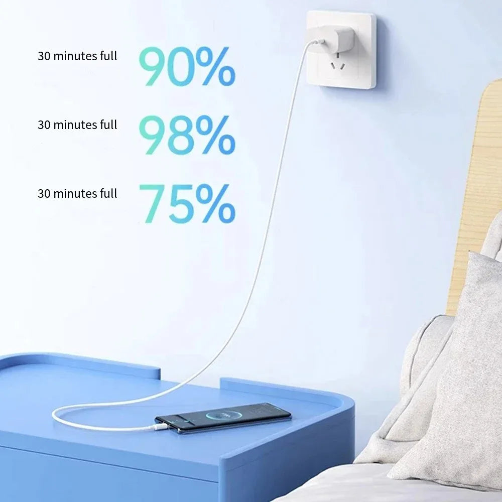 120W USB-C Fast Charging Cable | PD Data Cord 0.25M–3M USB-C Charging Cable Qme