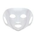 3D Silicone Reusable Facial Mask – Gel Sheet with Ear Loops Silicone Face Mask Qme Clear