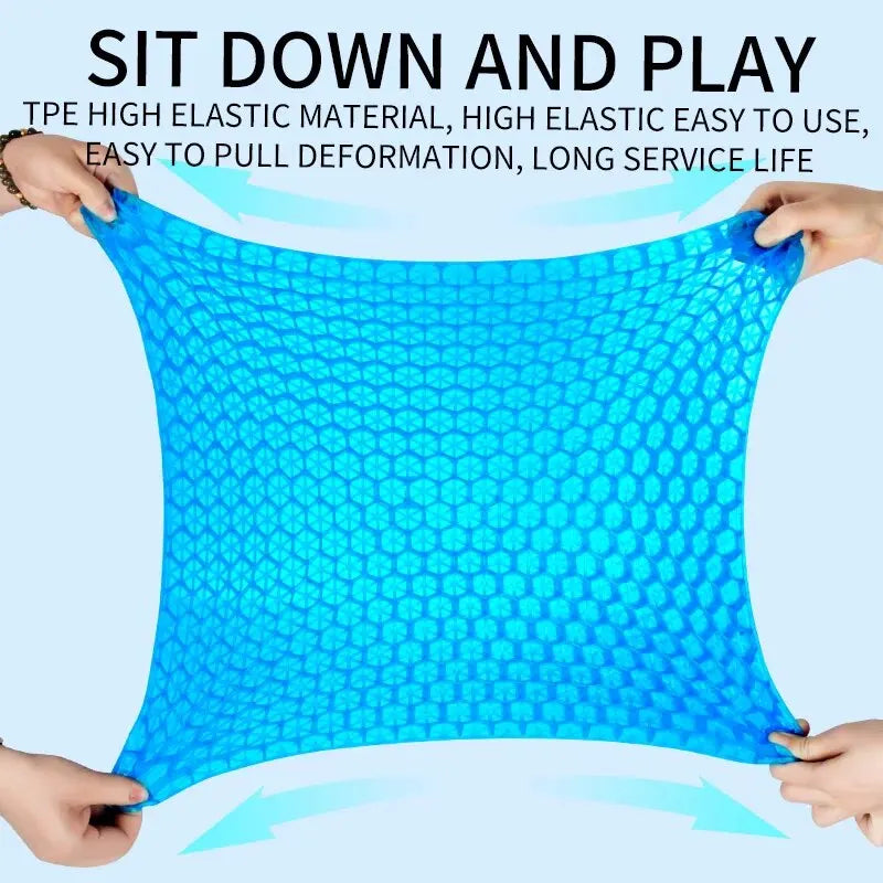 Honeycomb Gel Seat Cushion – Breathable Cooling Summer Support Gel Seat Cushion Qme