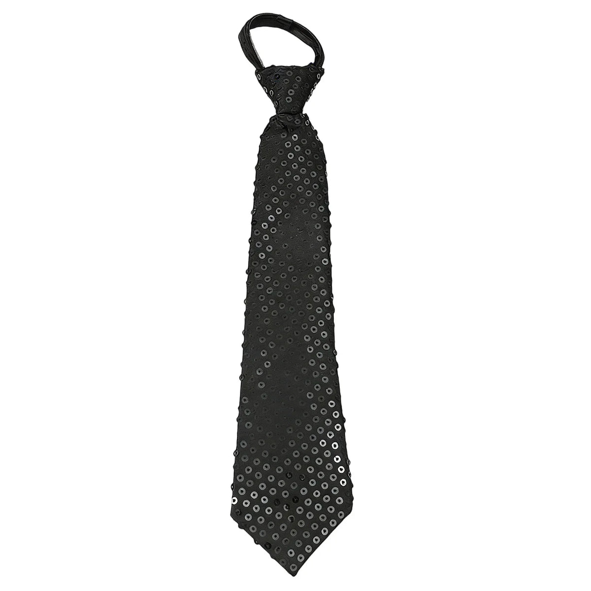 Shiny Sequin Necktie – Glitter Stage & Prom Tie Men Women Sequin Necktie Qme