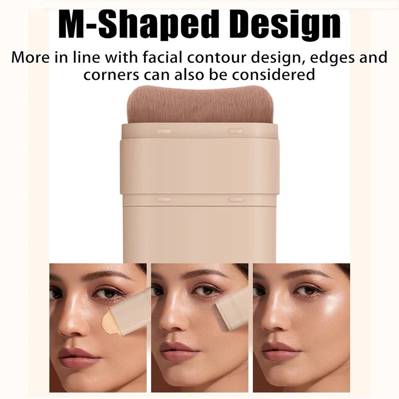 Qme 5-Color Matte Concealer Cream Stick – Waterproof Concealer Cream Stick Qme