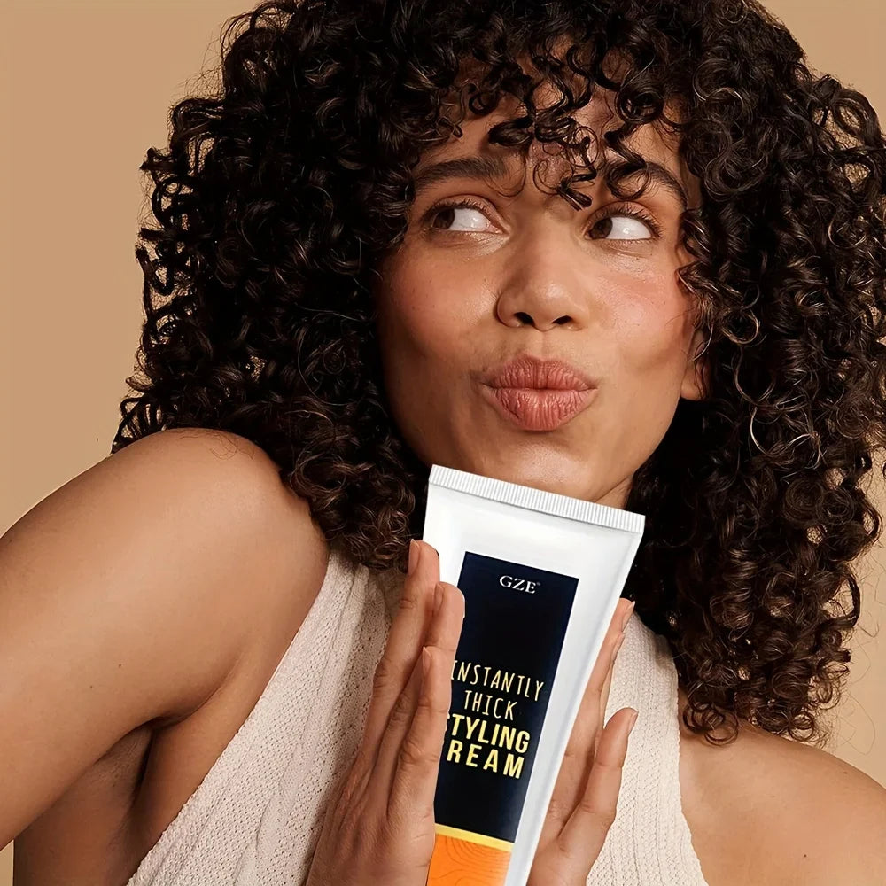 GZE Instantly Thick Styling Cream – Volume & Texture Hair Hair Styling Cream Qme