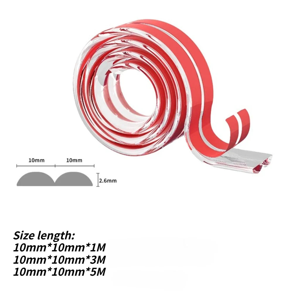 Transparent Self-Adhesive Furniture Edge Guard Strip 1–5M Furniture Edge Guard Qme