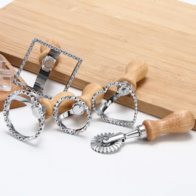 Stainless Steel Cookie Cutter & Ravioli Mold Set – 8 Shapes Cookie Cutter Mold Set Qme
