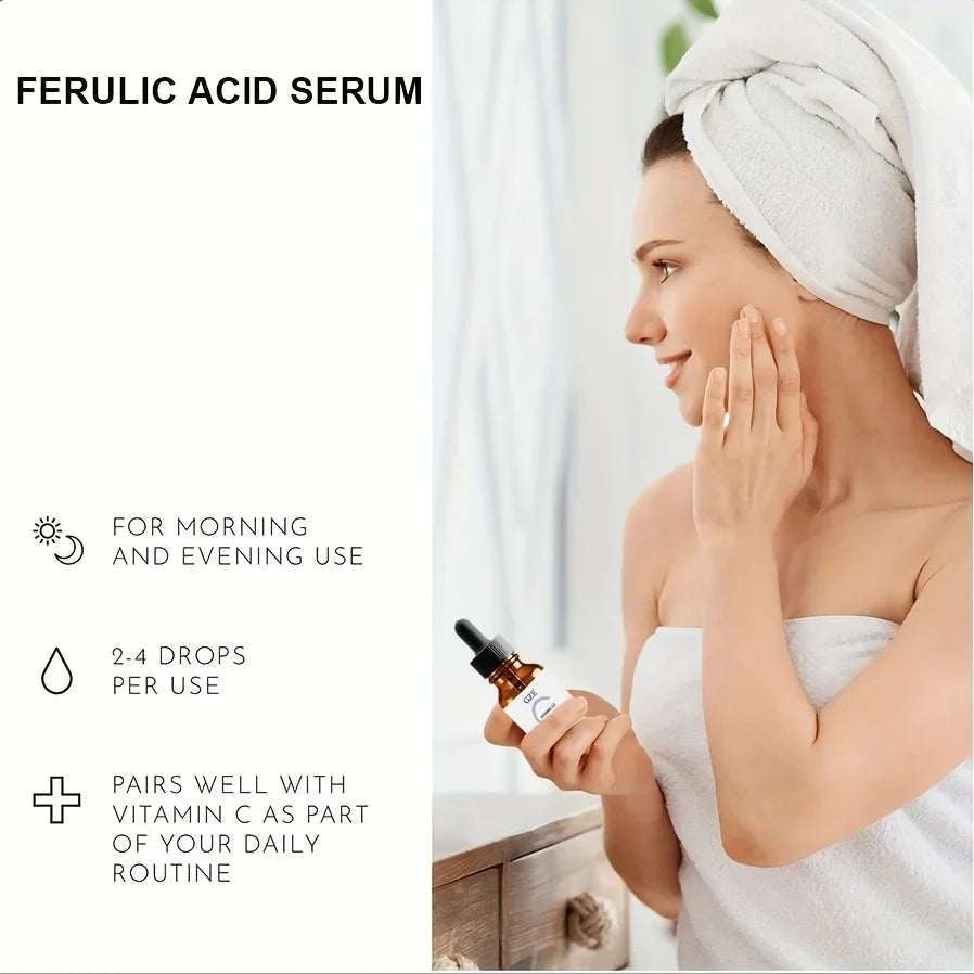 GZE Ferulic Facial Serum – Vitamin C, E & Ferulic Acid Facial Serum Qme