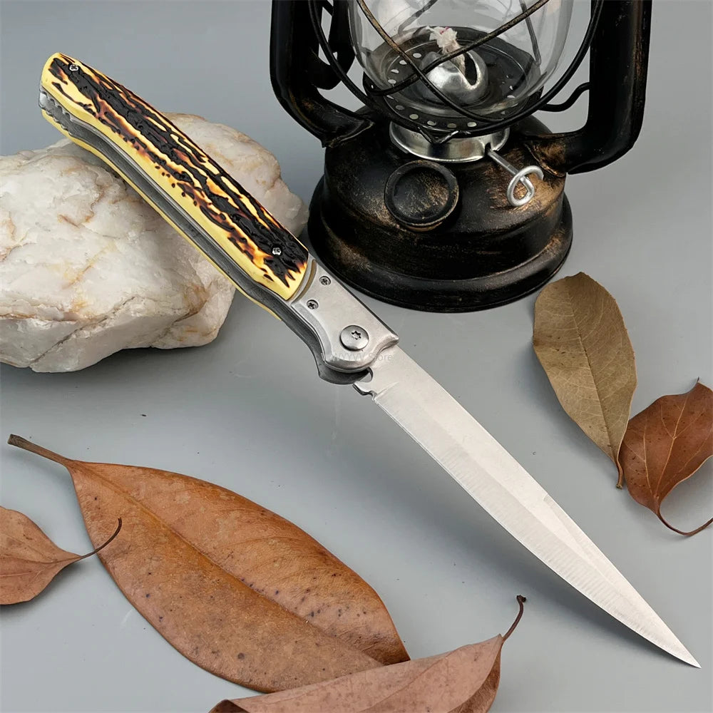 Tactical Folding Knife – Stainless Steel Blade, Pocket Clip Tactical Folding Knife Qst