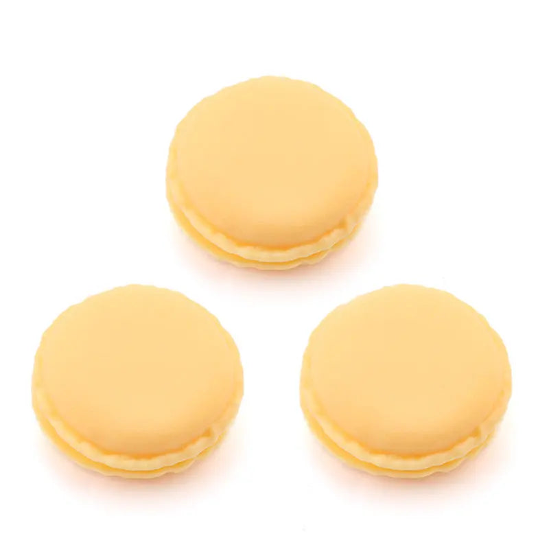 Macaron Mini Storage Boxes Set of 3 – Cute Portable Organizer Mini Storage Box Qme yellow